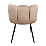 Schelpstoelen zandkleur per 2