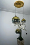 Hanglamp gold 3-lichts