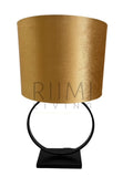 Eric Kuster style Ringlamp oker/goud L
