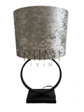 Eric Kuster style Ringlamp zilver M