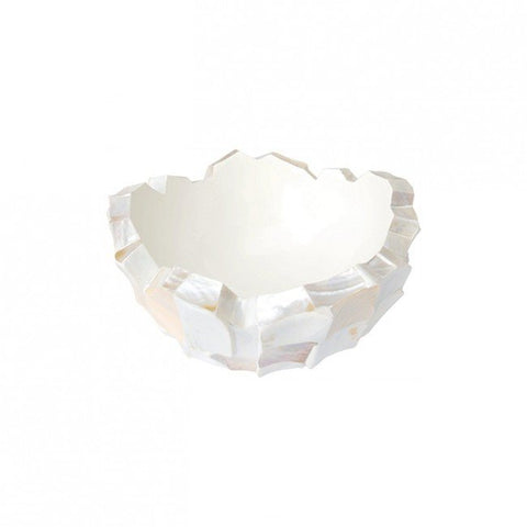 Mother of pearl bowl / creme